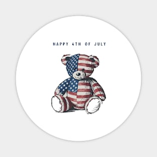 4th of July Magnet